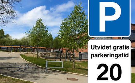 Et skilt i veikanten