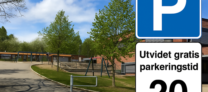 Et skilt i veikanten