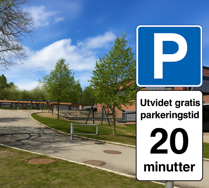 Et skilt i veikanten