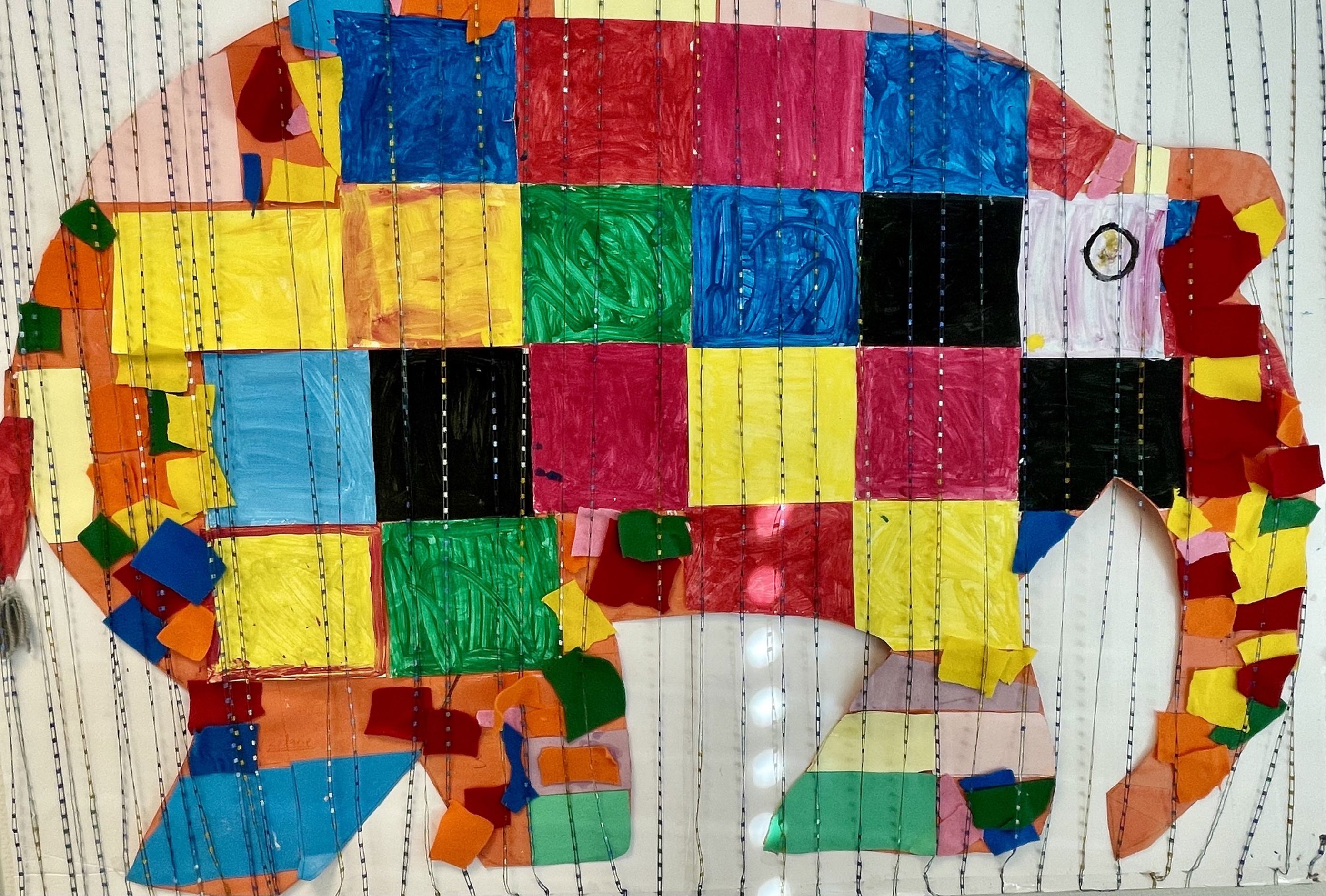 En gruppe fargerike slips