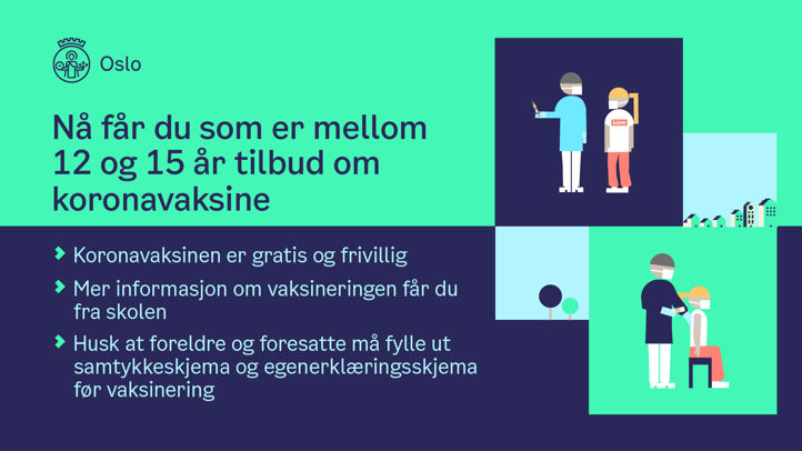 Vaksine 12-15 år